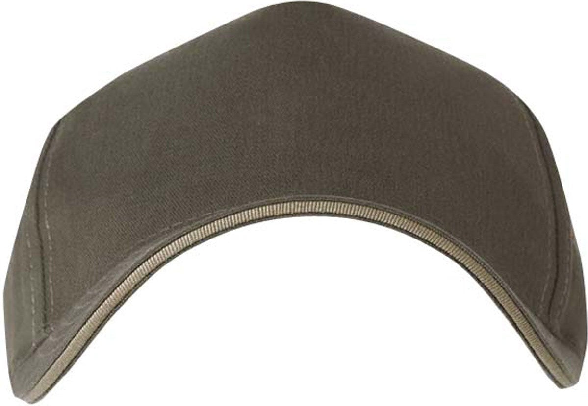 Cobra Cap Tcv-s 5 Panel Brushed Twill Sandwich - Olive Khaki - Olivekhaki