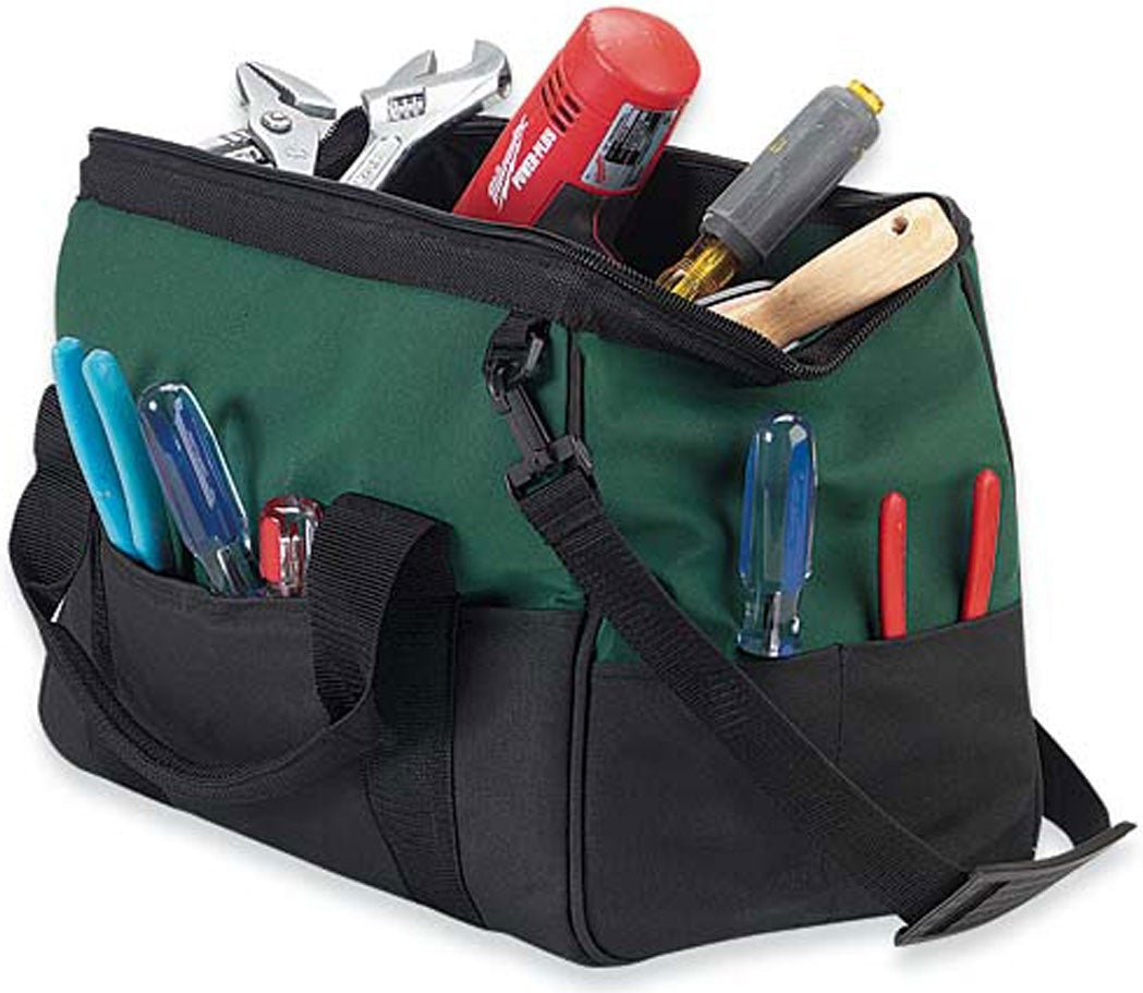 Cobra Cap Toolbag Small 600d Heavy Grade Tool Bag - Dark Green Black