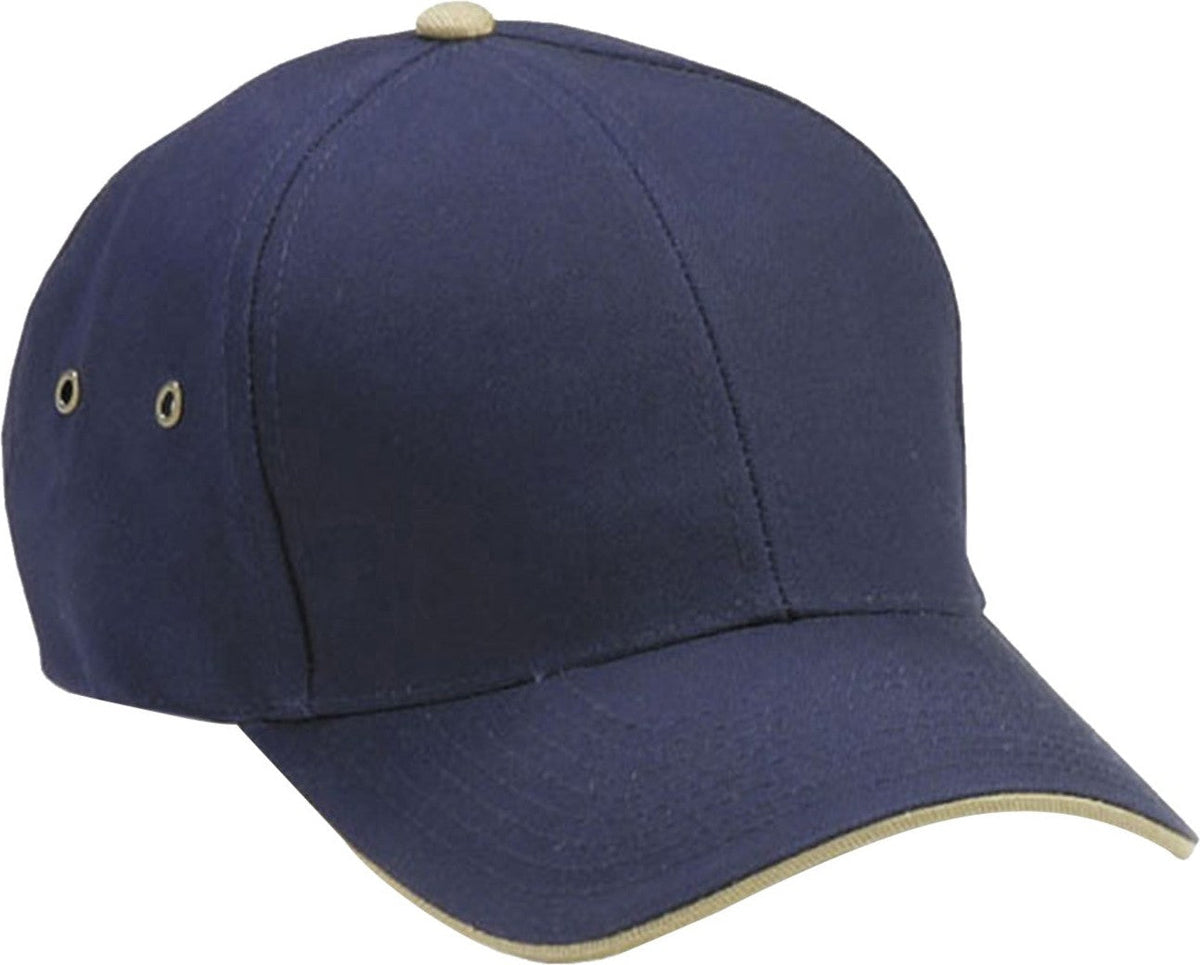 Cobra Cap Tough 6 Panel - Navy Khaki