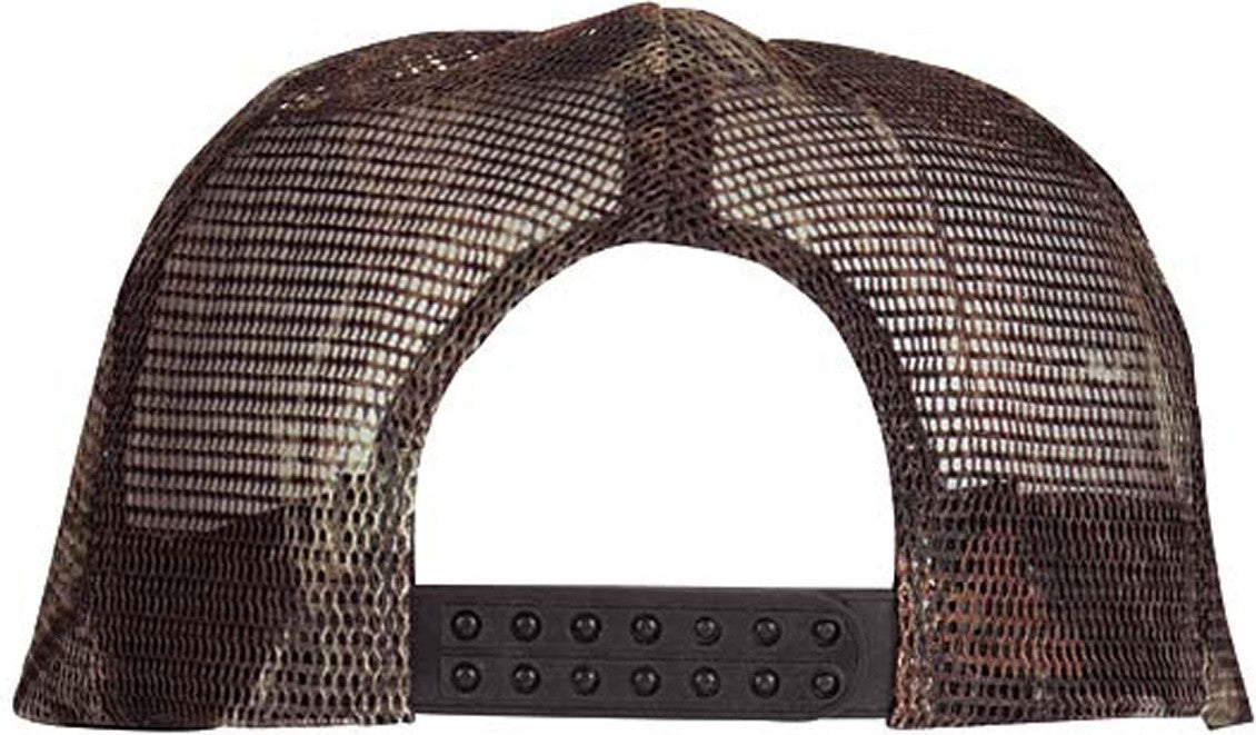 Cobra Cap Tpm-c 5 Panel Twill/mesh Back Camo - Bft