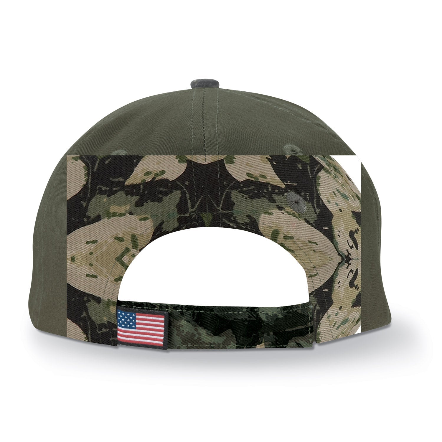 Cobra Cap Tpv-c 5 Panel Cotton Piping Camo - Olive Bs