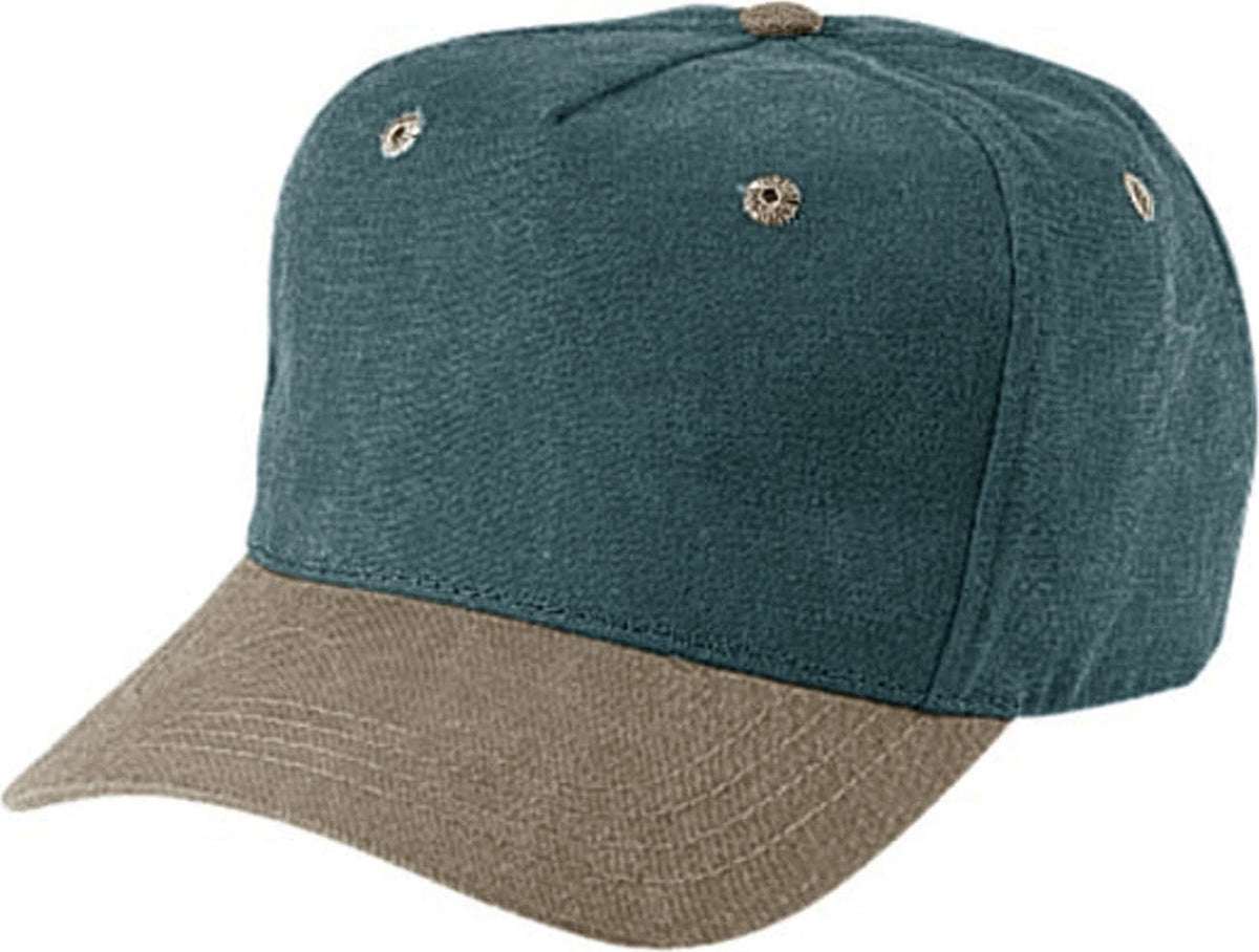 Cobra Cap Tpw 5 Panel Prolook Stone Washed - Moss Sand - Mosssand
