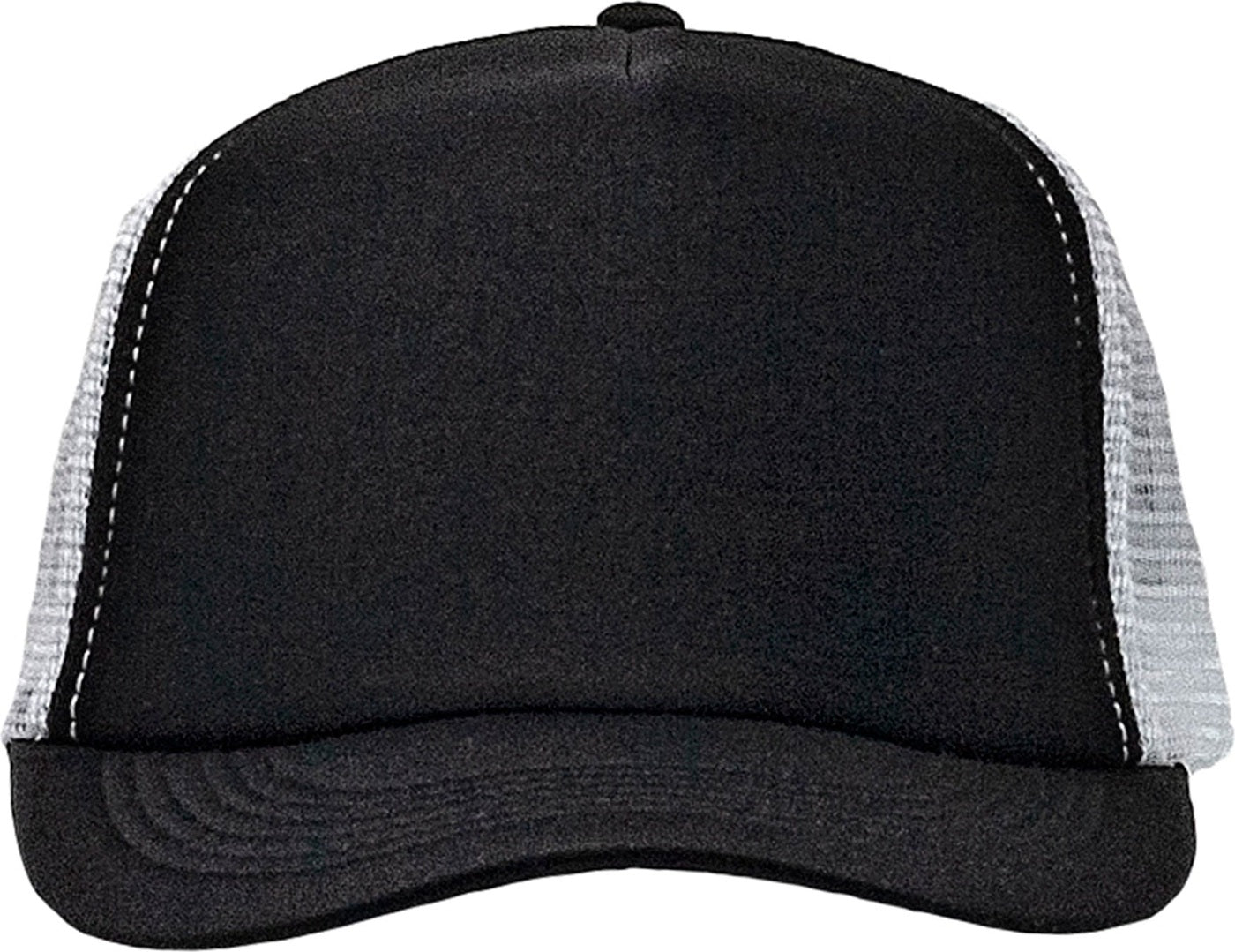 Cobra Cap Truck-5 5 Panel Trucker Foam/mesh - Black White