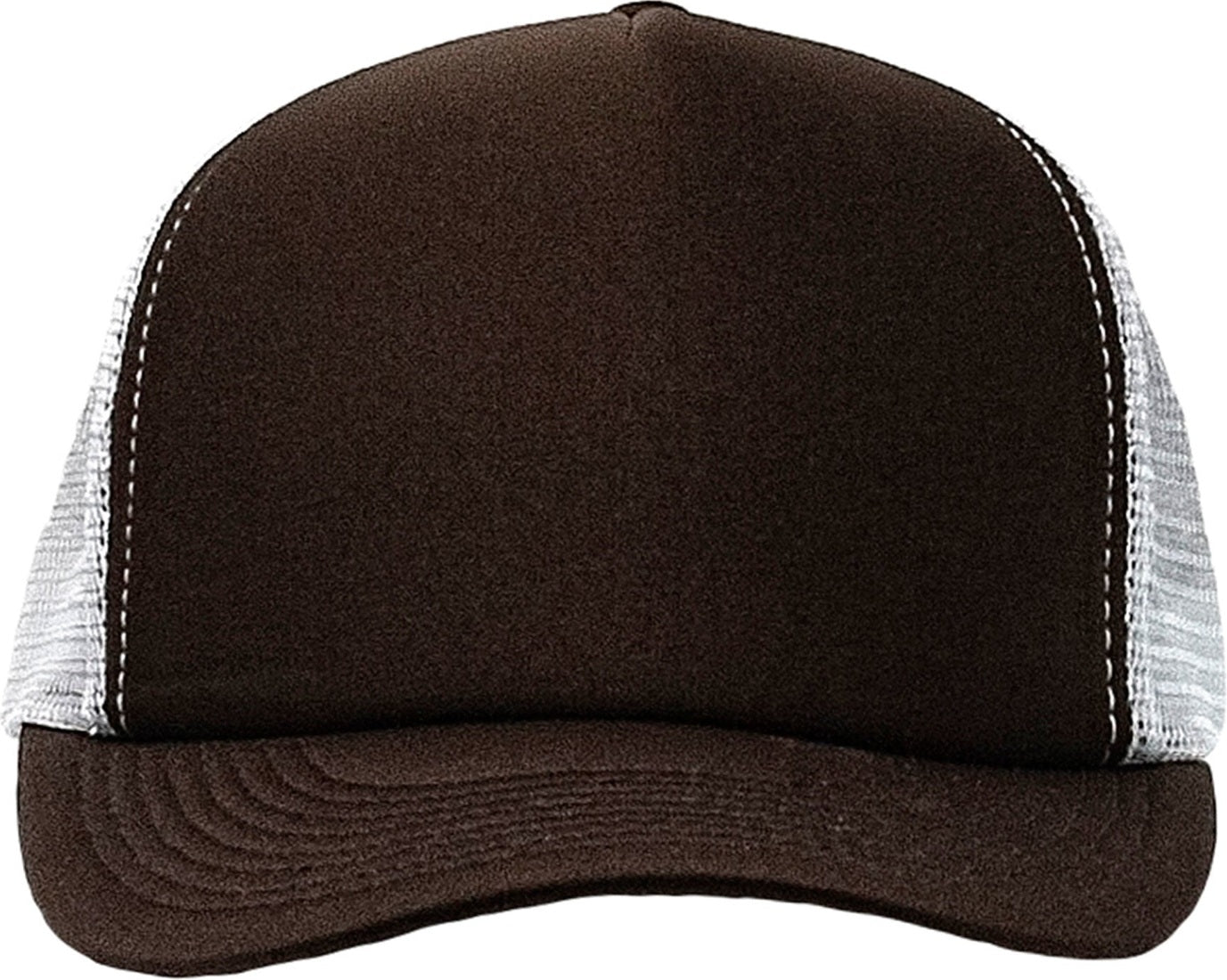 Cobra Cap Truck-5 5 Panel Trucker Foam/mesh - Brown White