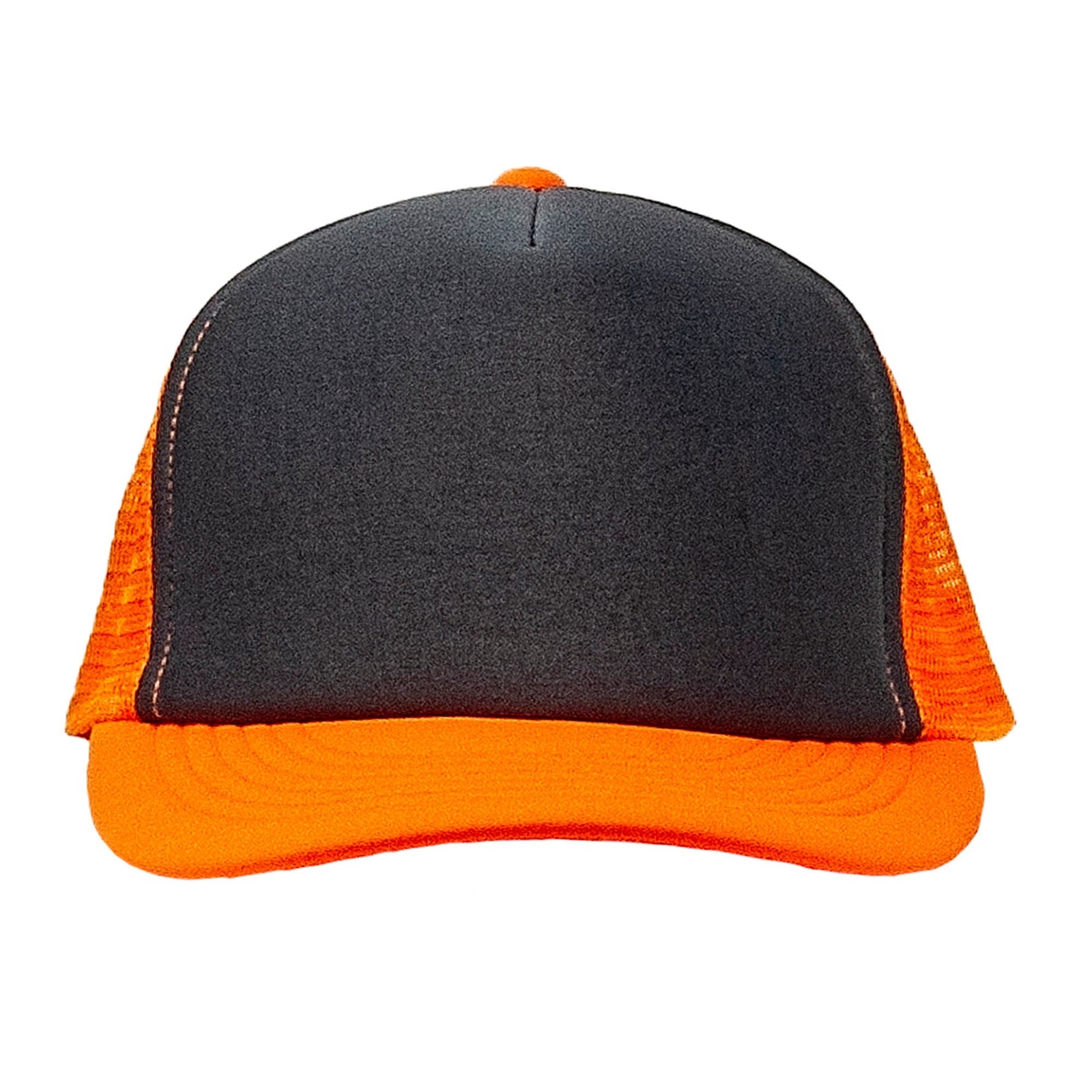Cobra Cap Truck-5 5 Panel Trucker Foam/mesh - Charcoal Neonorg