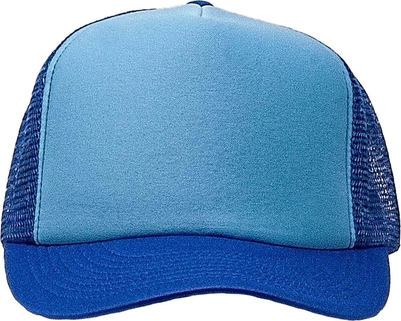 Cobra Cap Truck-5 5 Panel Trucker Foam/mesh - Columbia Blue Royal
