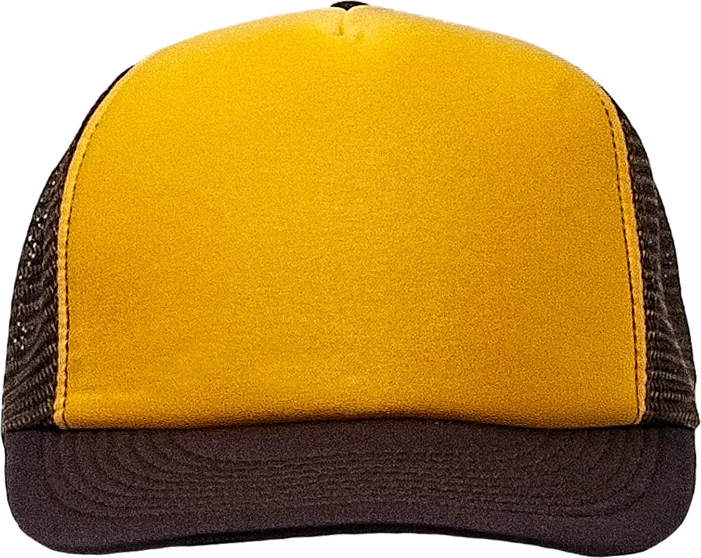 Cobra Cap Truck-5 5 Panel Trucker Foam/mesh - Gold Brown