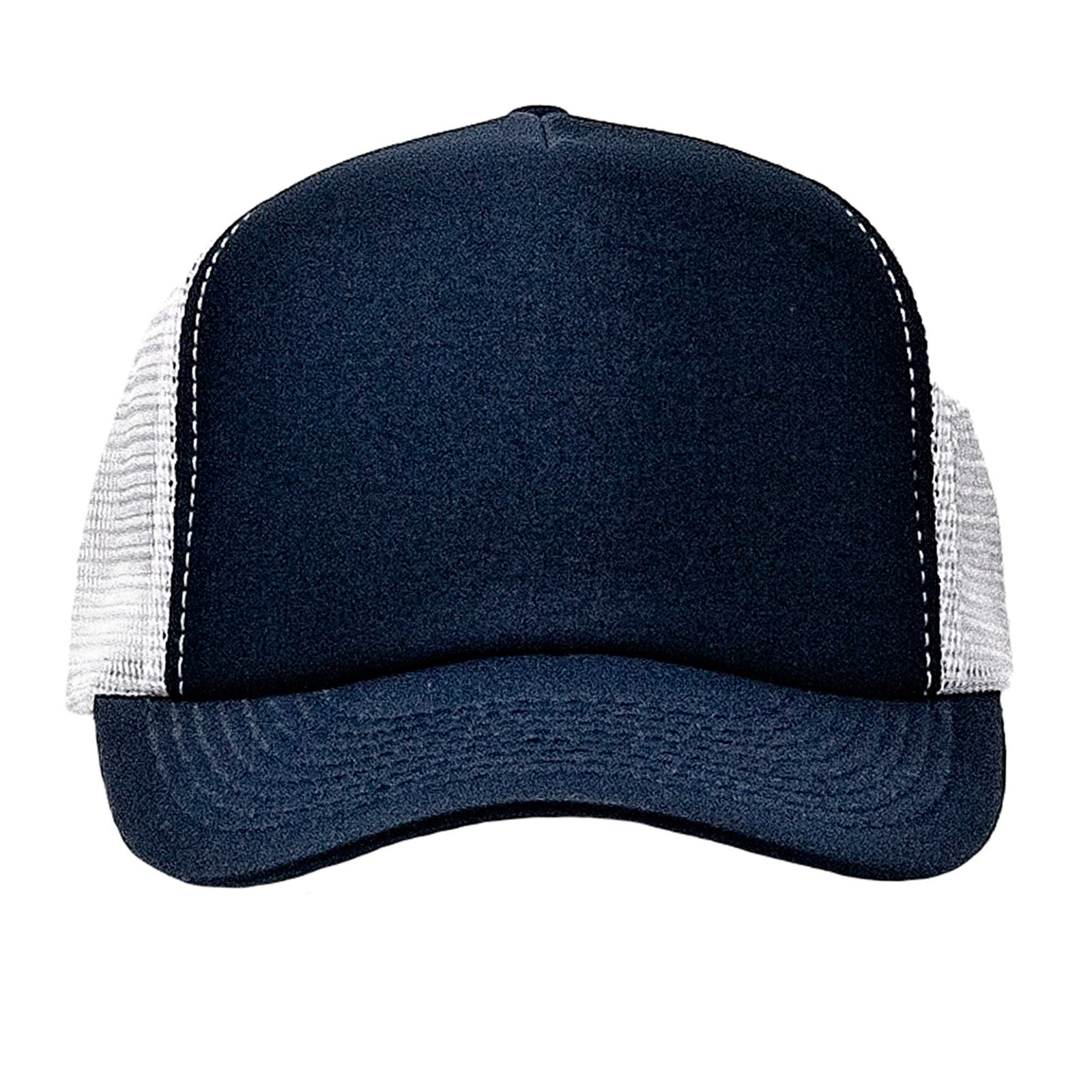 Cobra Cap Truck-5 5 Panel Trucker Foam/mesh - Navy White