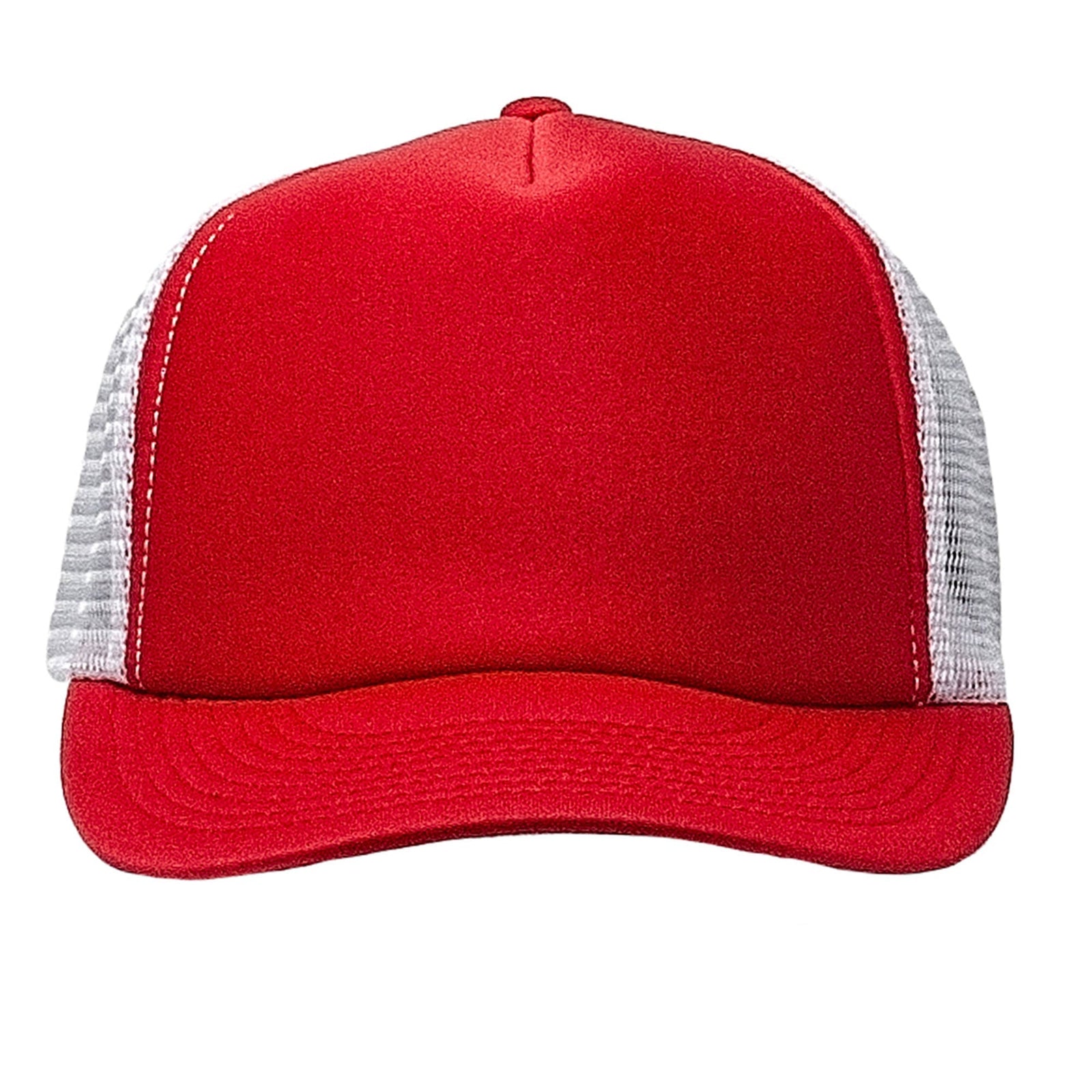 Cobra Cap Truck-5 5 Panel Trucker Foam/mesh - Red White