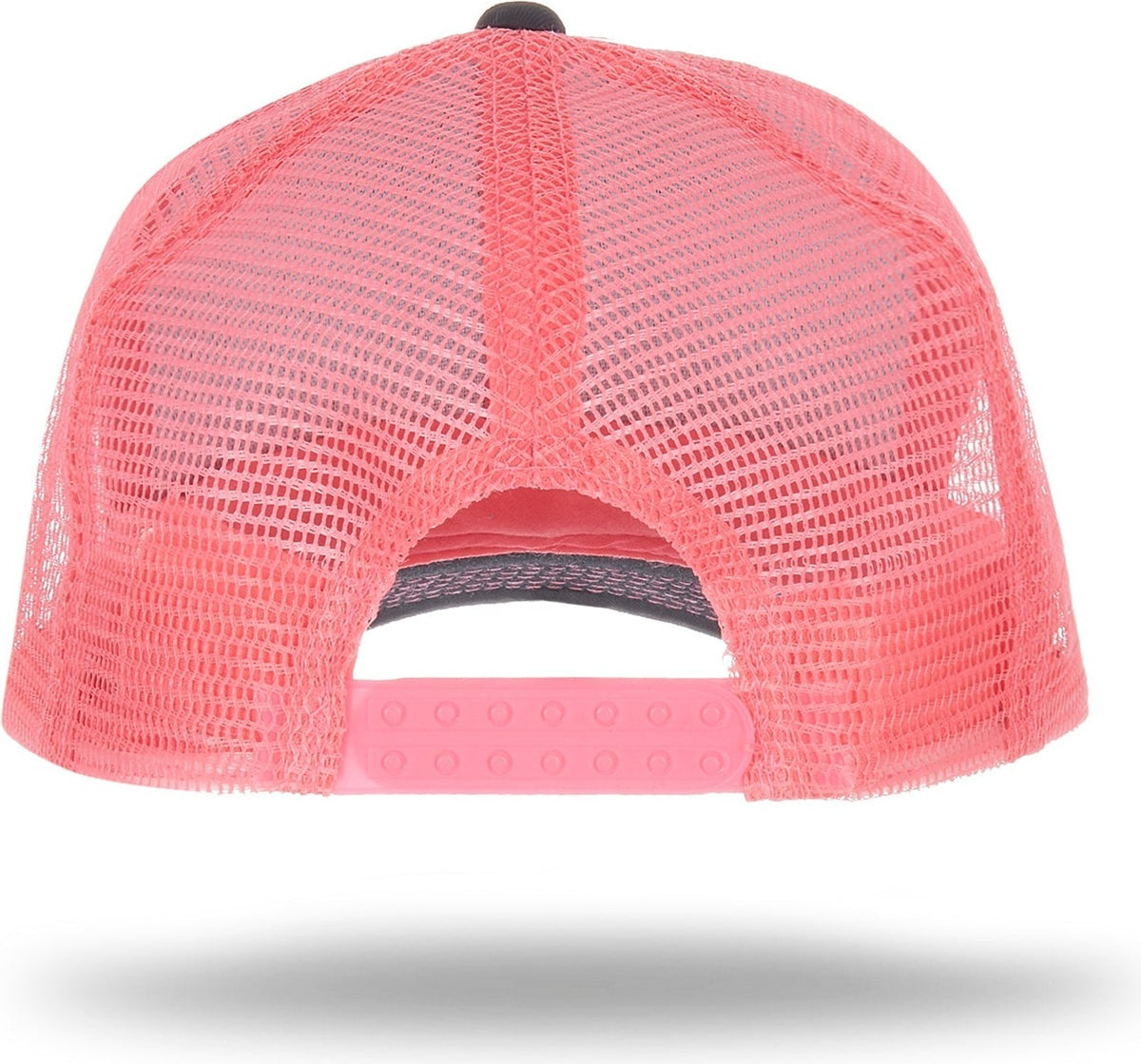 Cobra Cap Truck-6 6 Panel Trucker Twill/mesh - Black Neon Pink