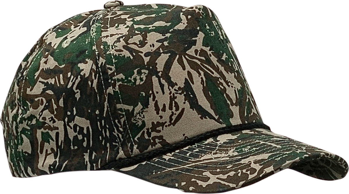 Cobra Cap Tsg-c 5 Panel Camo Golf with Braid - Bft