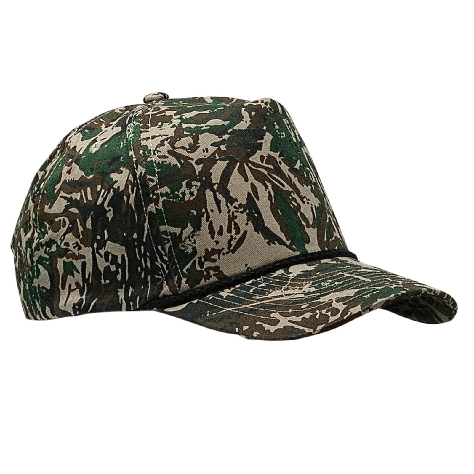 Cobra Cap Tsg-c 5 Panel Camo Golf with Braid - Bft