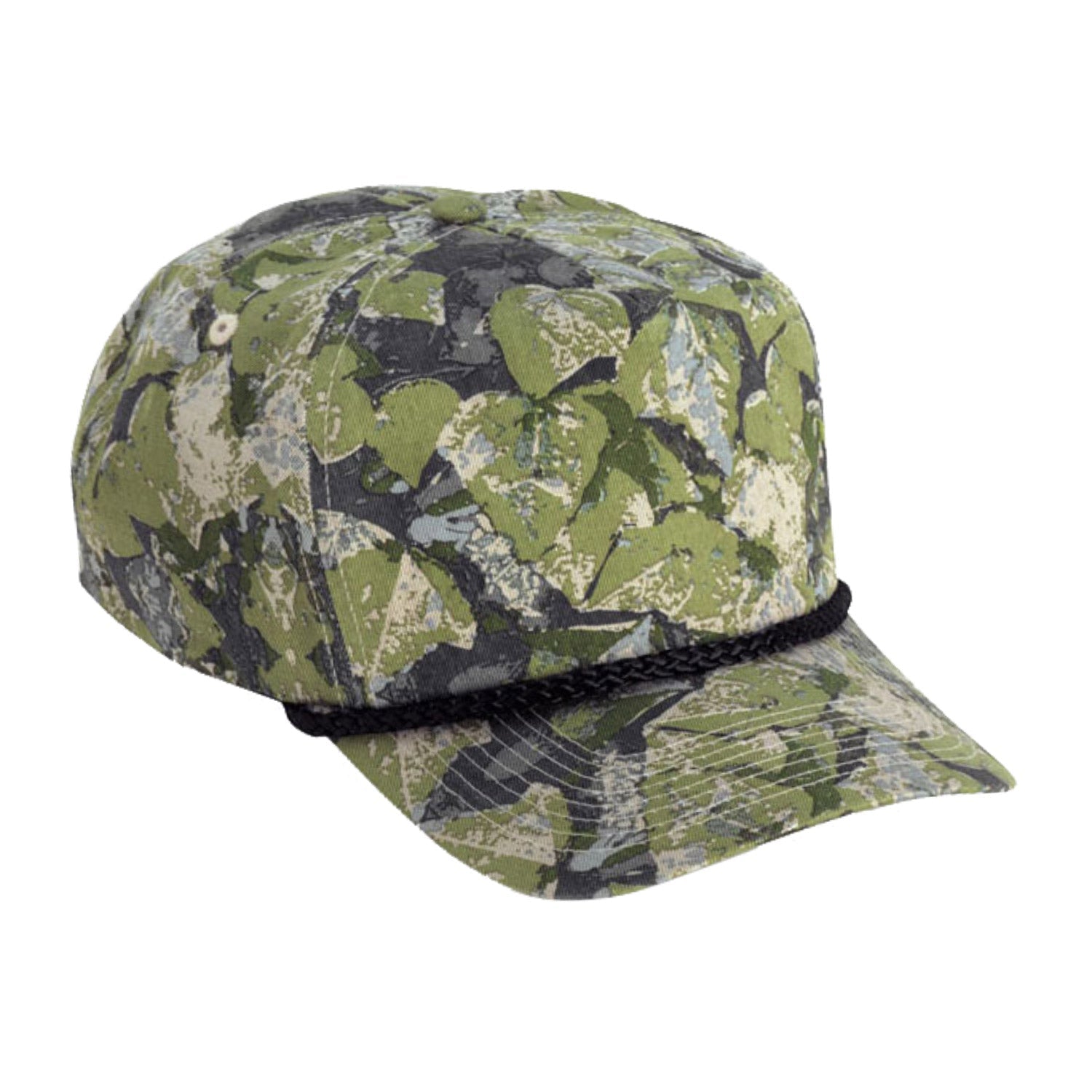 Cobra Cap Tsg-c 5 Panel Camo Golf with Braid - Gs