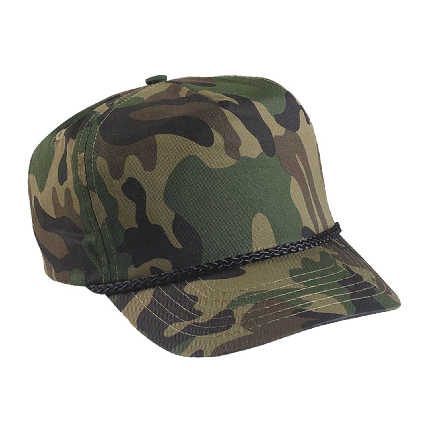 Cobra Cap Tsg-c 5 Panel Camo Golf with Braid - Mg