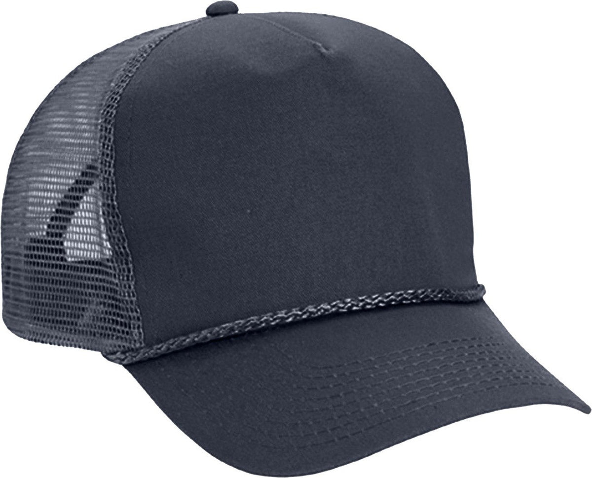 Cobra Cap Tsm Cotton Twill Front Mesh Back - Navy