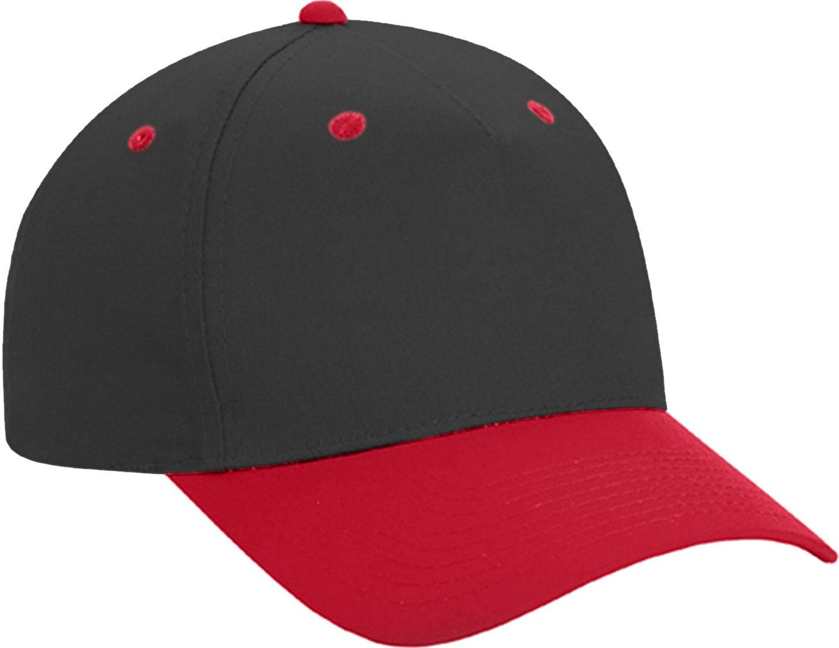Cobra Cap Tsp-2 Twill Prolook 2tone Snap - Black Red