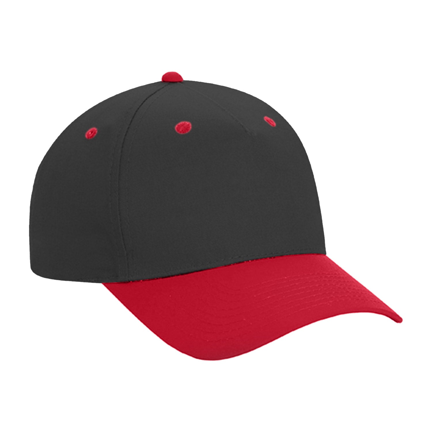 Cobra Cap Tsp-2 Twill Prolook 2tone Snap - Black Red