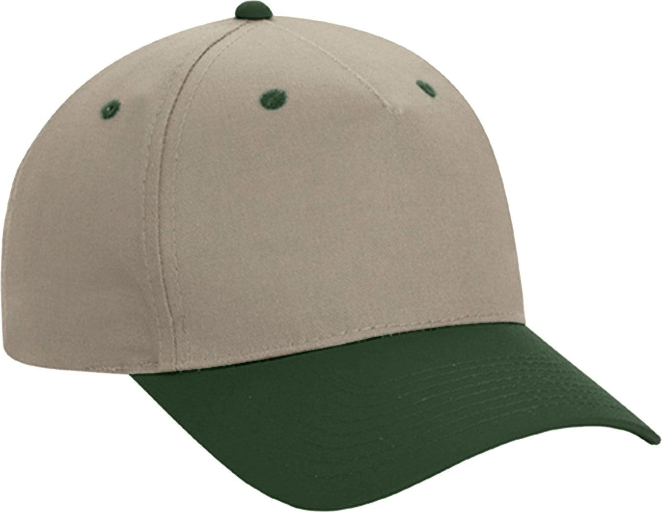Cobra Cap Tsp-2 Twill Prolook 2tone Snap - Khaki Dark Green
