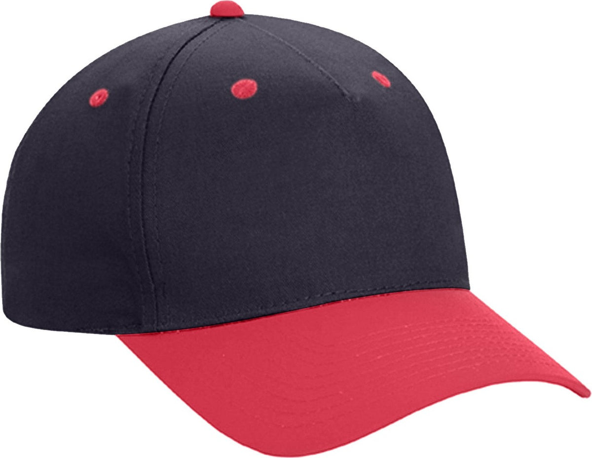 Cobra Cap Tsp-2 Twill Prolook 2tone Snap - Navy Red