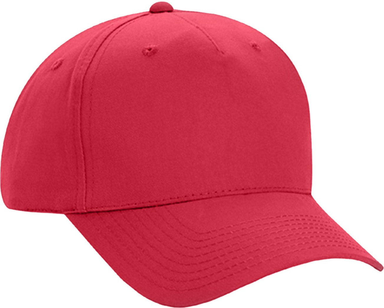 Cobra Cap Tsp 5 Panel Twill Snap Back Prolook - Red