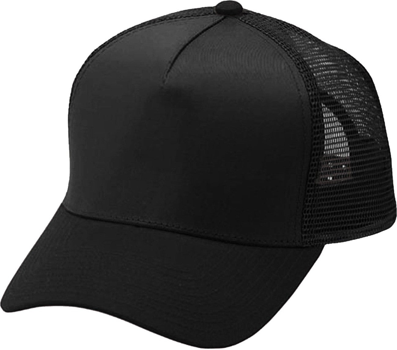 Cobra Cap Tsp-m 5 Panel Twill Prolook Mesh Back - Black