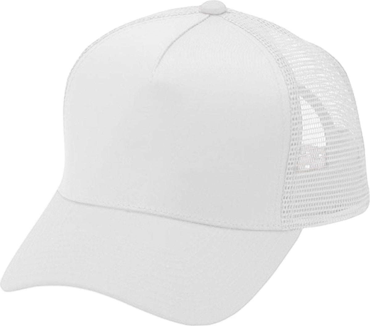 Cobra Cap Tsp-m 5 Panel Twill Prolook Mesh Back - White