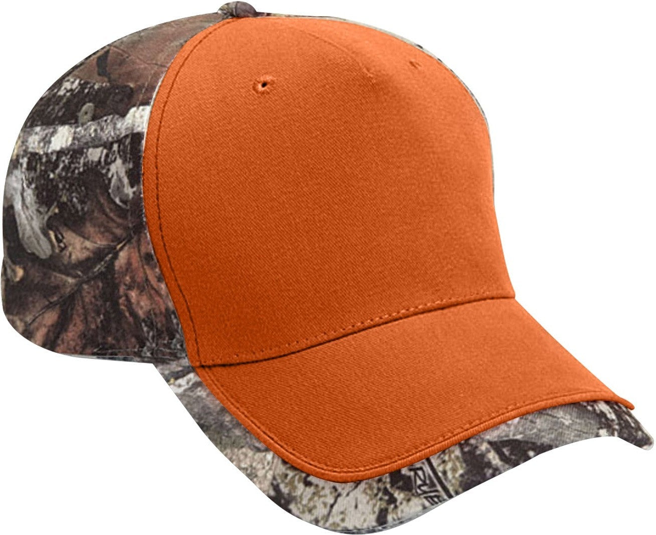 Cobra Cap Tt-5c 5 Panel 100% Polyester True Timb - Flame Orange Nc Camo