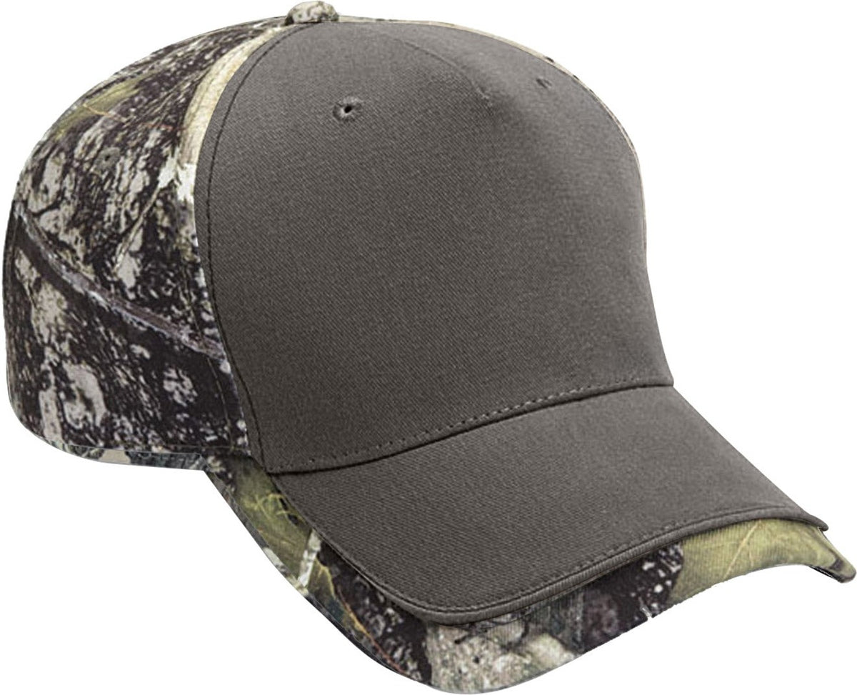 Cobra Cap Tt-5c 5 Panel 100% Polyester True Timb - Olive Nc Camo