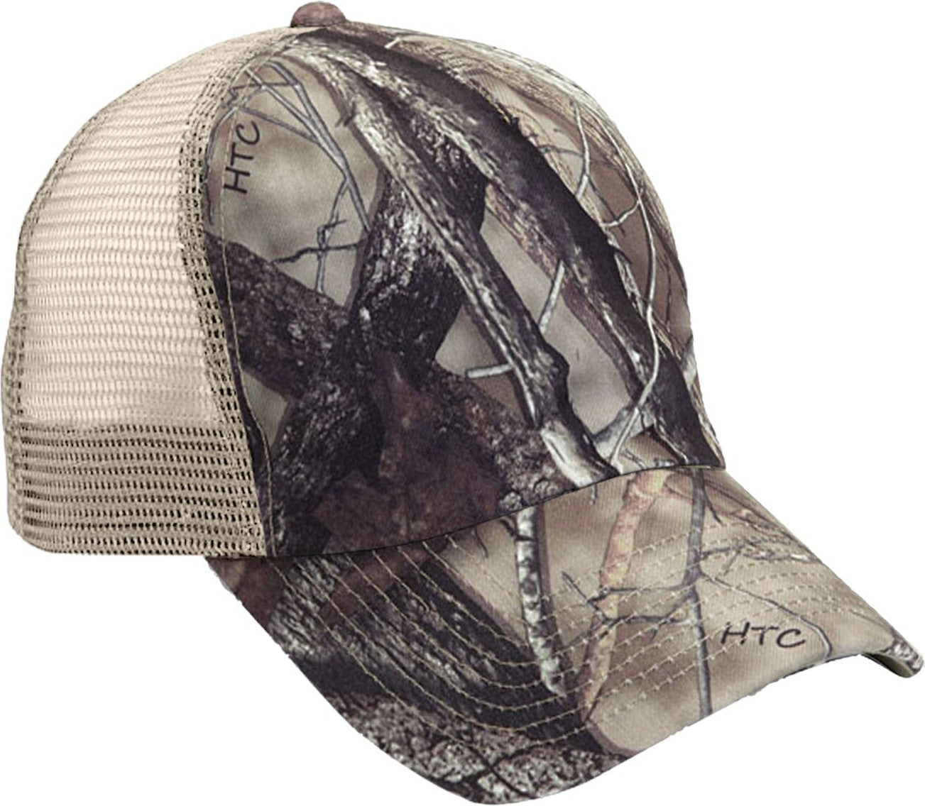 Cobra Cap Tt-5m 5 Panel 100% Polyester True Timb - Htcf Camo Khaki