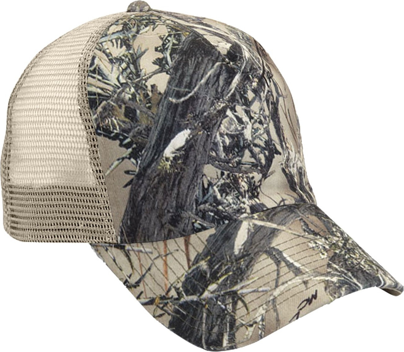 Cobra Cap Tt-5m 5 Panel 100% Polyester True Timb - Mc2 Camo Khaki