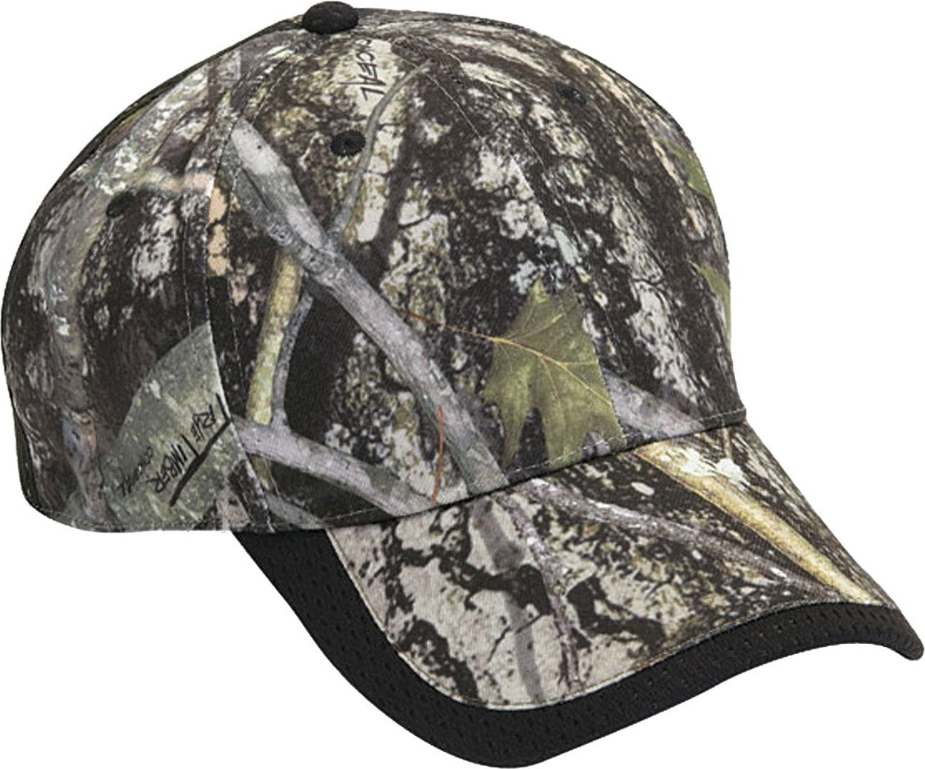 Cobra Cap Tt-wc True Timber Wave Sandwich - Nc Camo Black