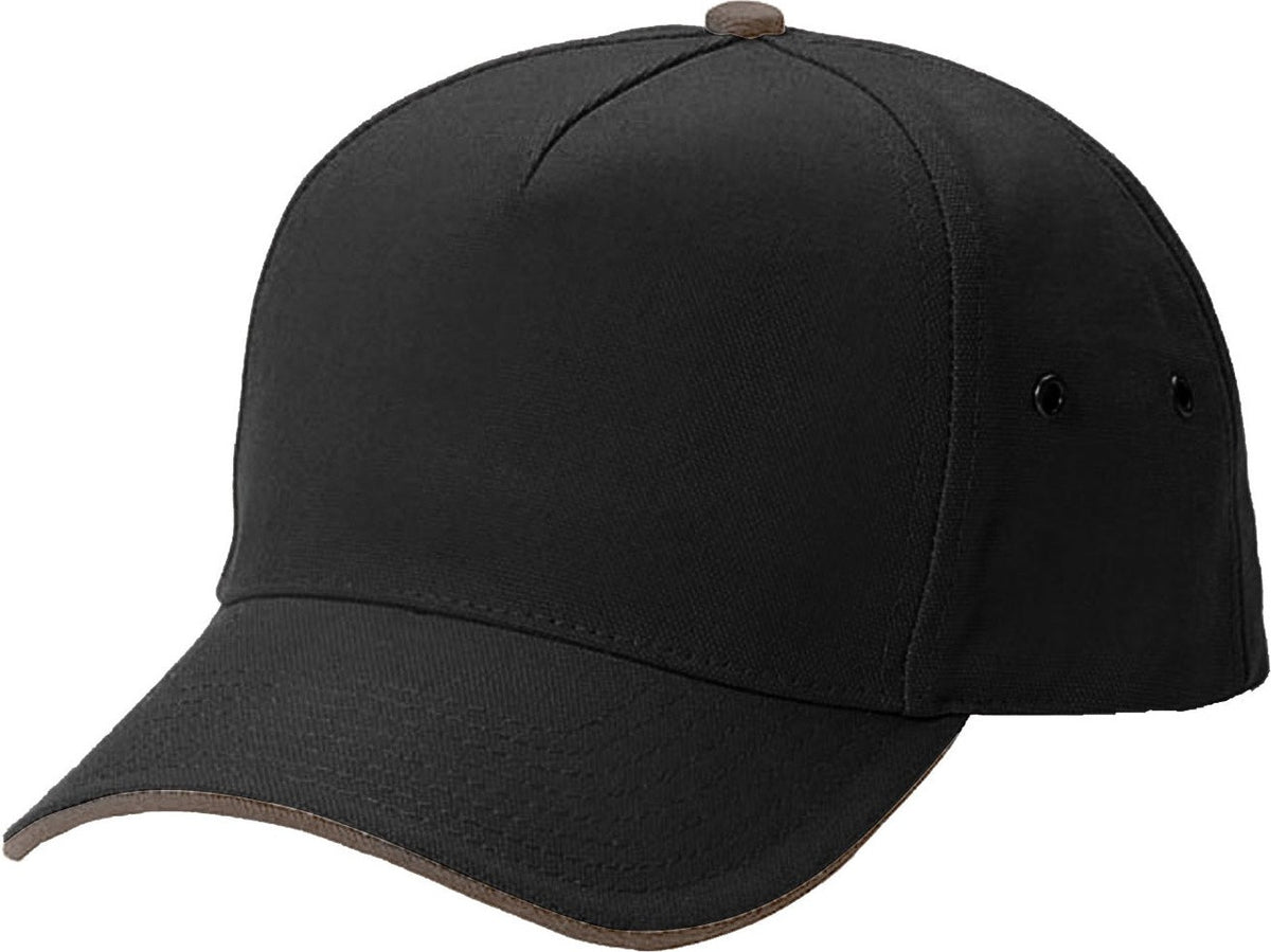 Cobra Cap Ttf 5 Panel Tough Looptape - Black Khaki
