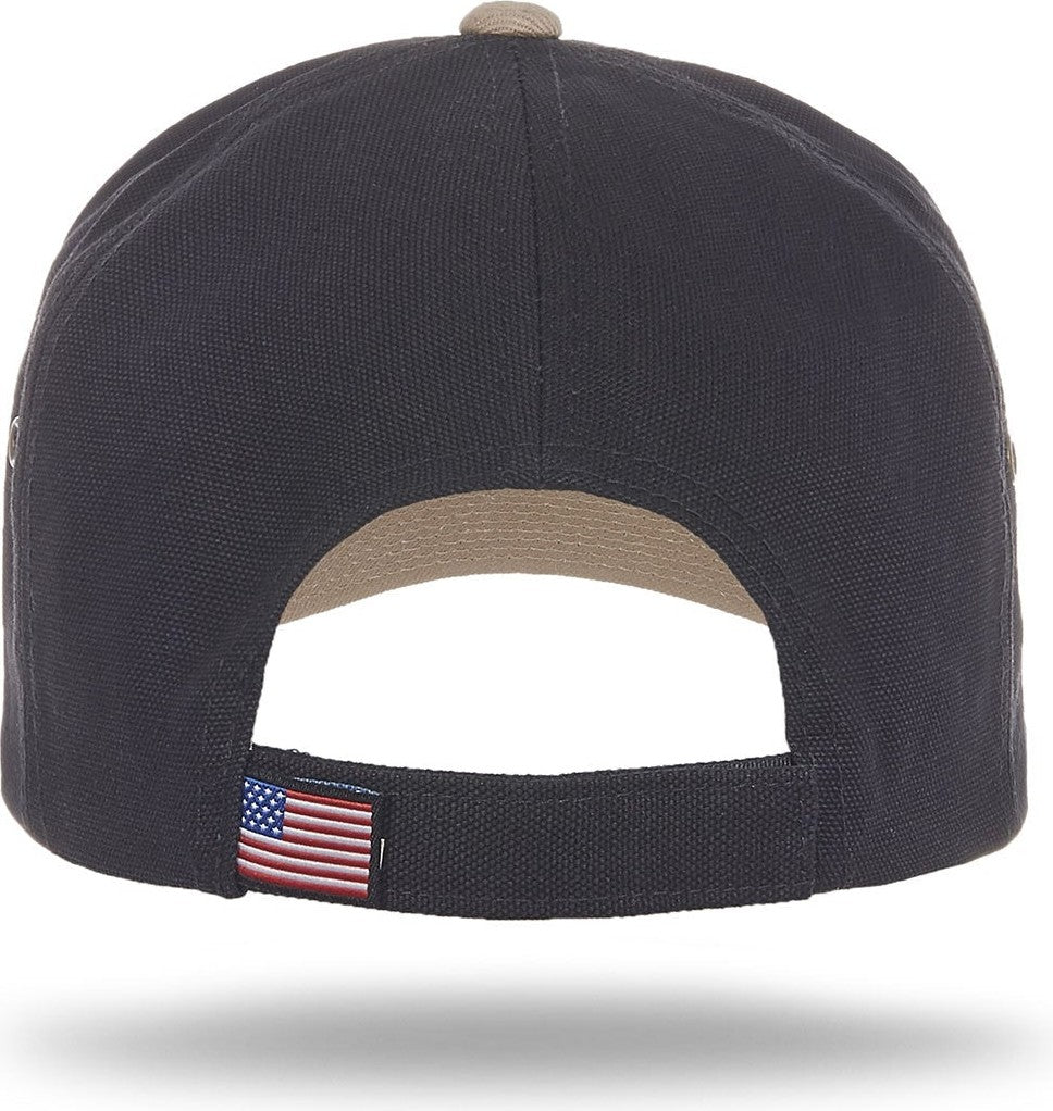 Cobra Cap Ttf 5 Panel Tough Looptape - Black Khaki