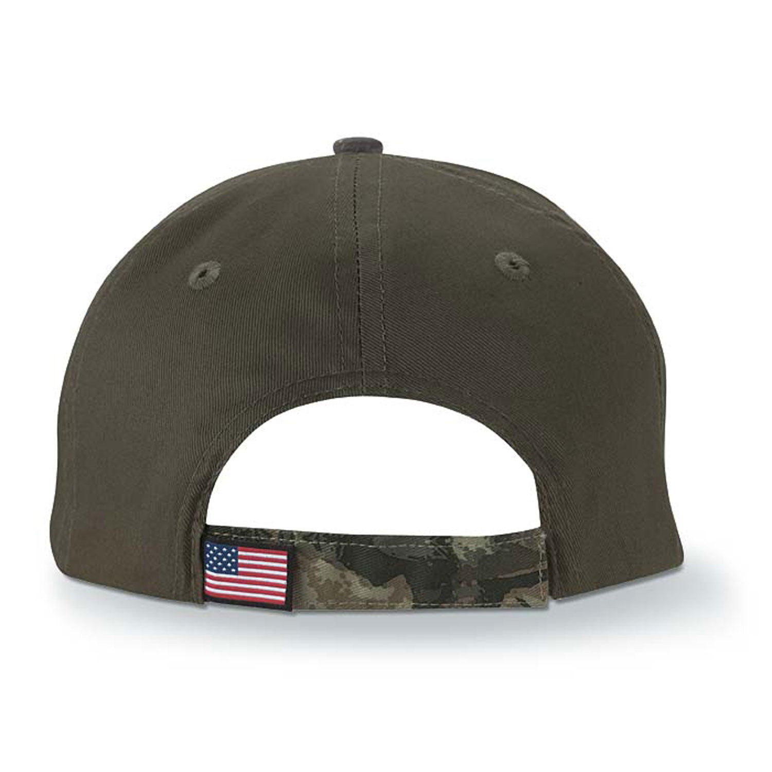 Cobra Cap Ttv-c 5 Panel Twill Camo Looptape - Flame Orange Bs