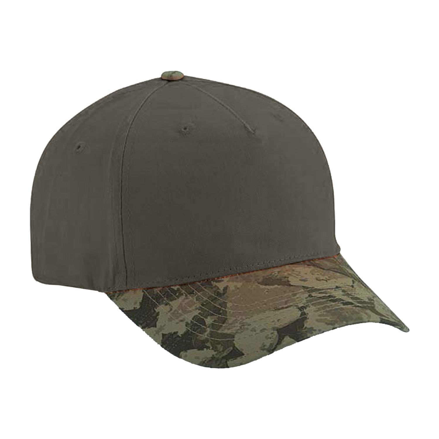 Cobra Cap Ttv-c 5 Panel Twill Camo Looptape - Olive Bs