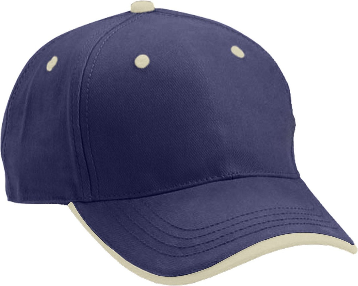 Cobra Cap Tws 5 Panel Wave Sandwich - Navy Khaki