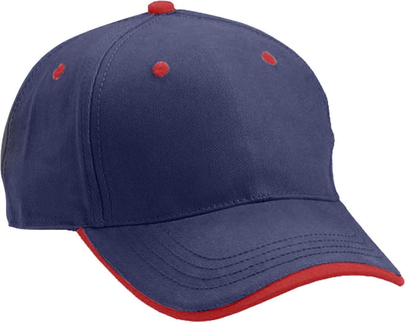Cobra Cap Tws 5 Panel Wave Sandwich - Navy Red