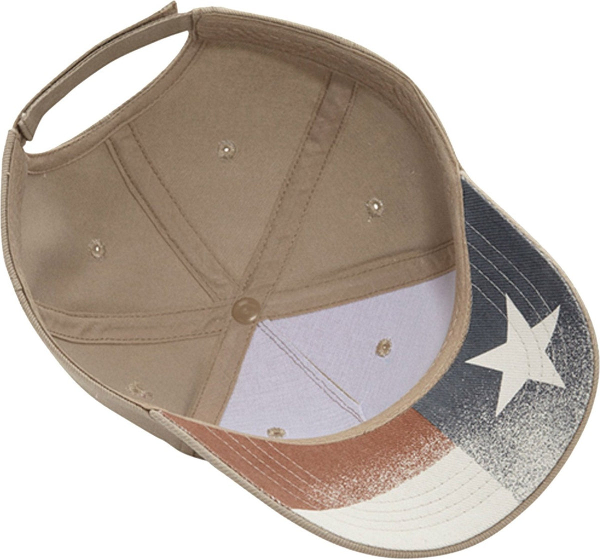 Cobra Cap Tx-tbv 5 Panel Brushed Cotton - Khaki Texas