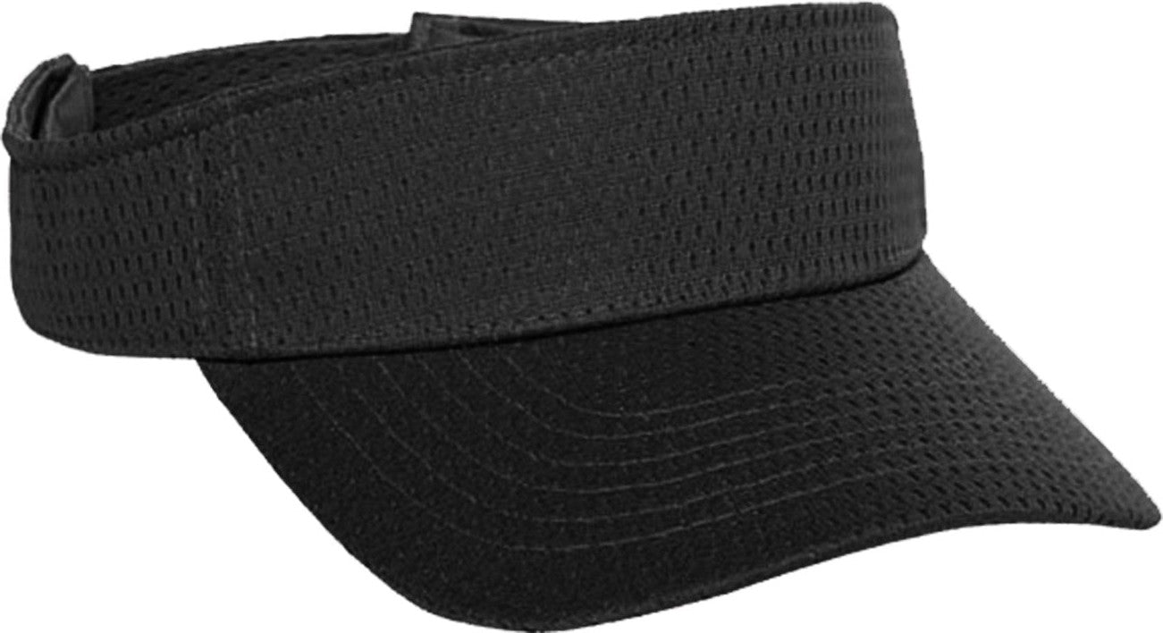 Cobra Cap Vis-m Athletic Jersey Mesh Visor - Black