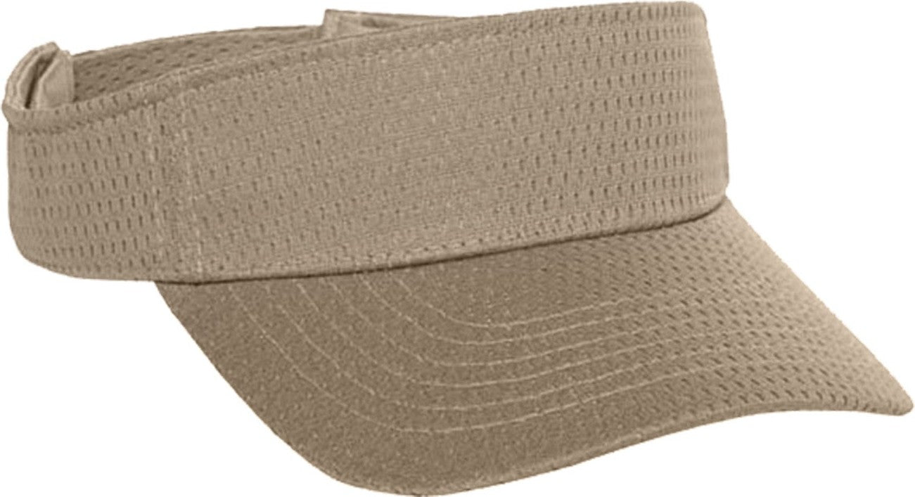 Cobra Cap Vis-m Athletic Jersey Mesh Visor - Khaki