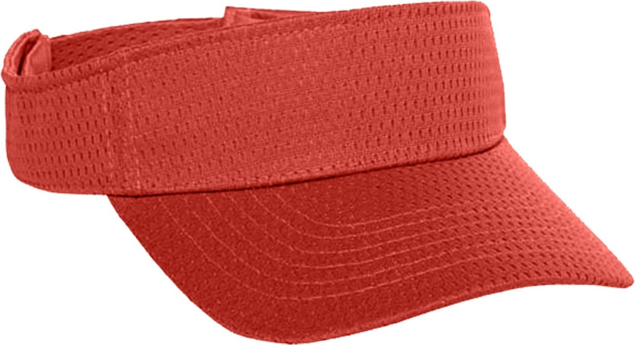 Cobra Cap Vis-m Athletic Jersey Mesh Visor - Red