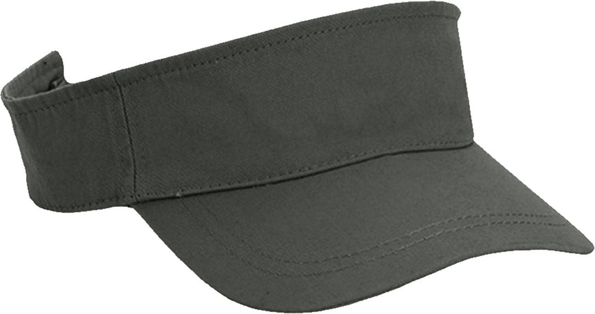 Cobra Cap Vis-w Garment Washed Cotton Visor - Dirt
