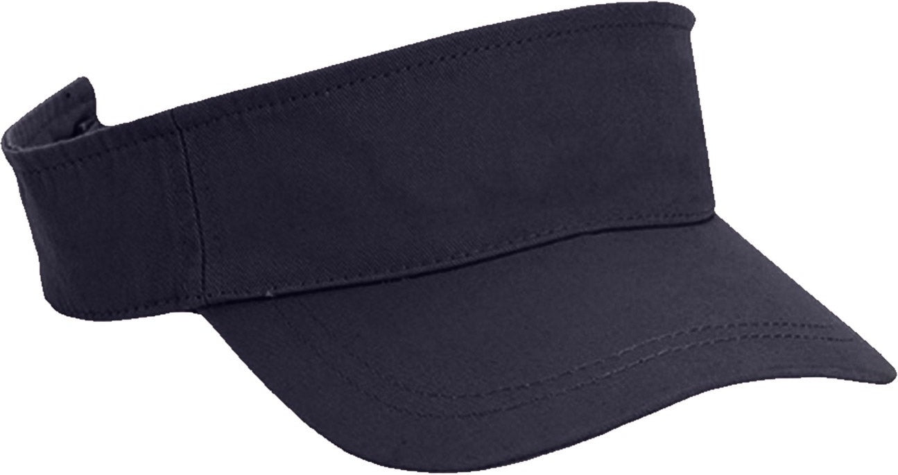 Cobra Cap Vis-w Garment Washed Cotton Visor - Navy
