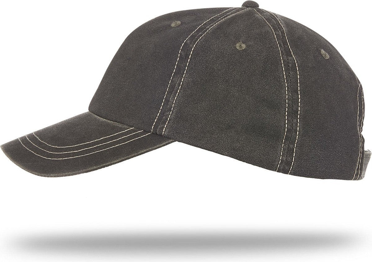 Cobra Cap Wc-6 6 Panel Weathered Washed - Army Green