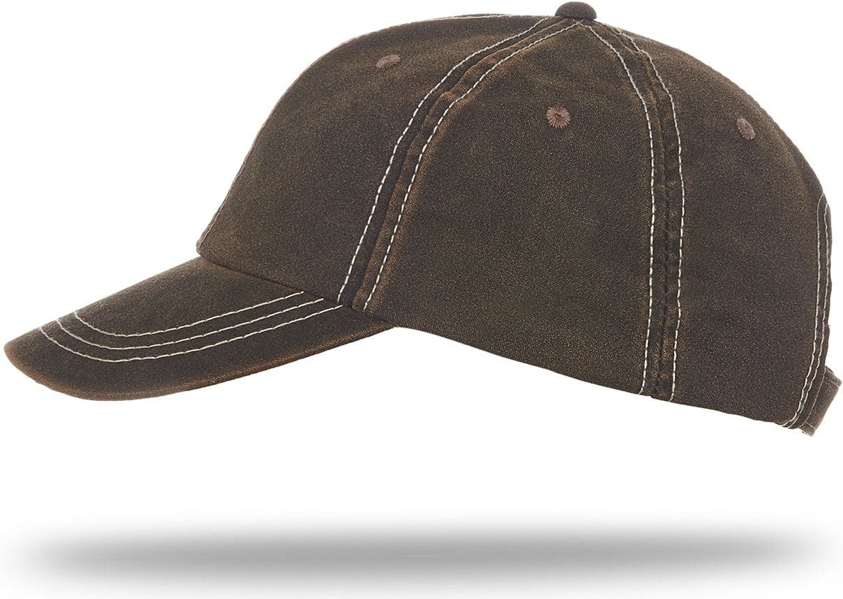 Cobra Cap Wc-6 6 Panel Weathered Washed - Brown