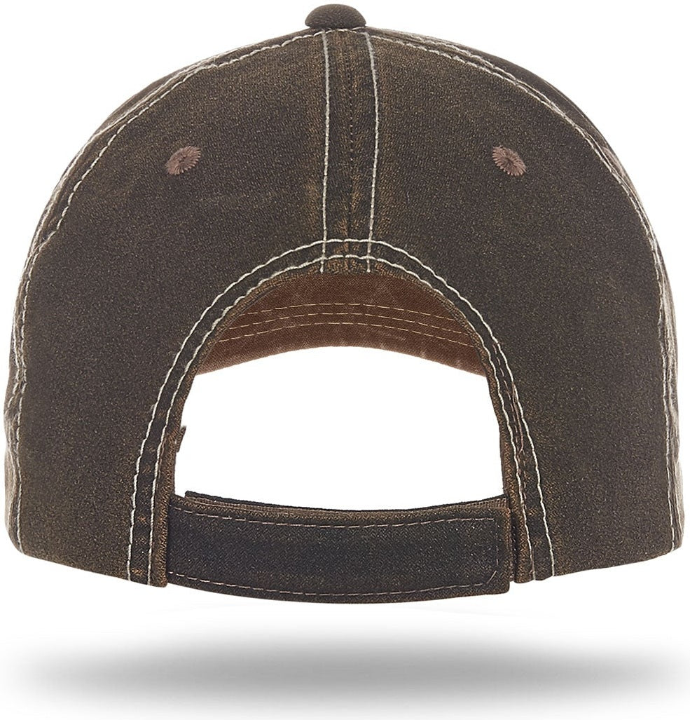 Cobra Cap Wc-6 6 Panel Weathered Washed - Brown