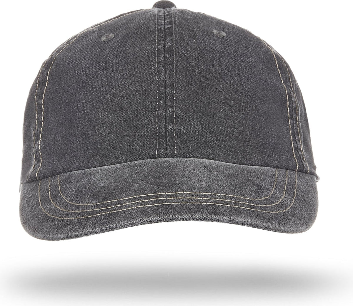 Cobra Cap Wc-6 6 Panel Weathered Washed - Charcoal