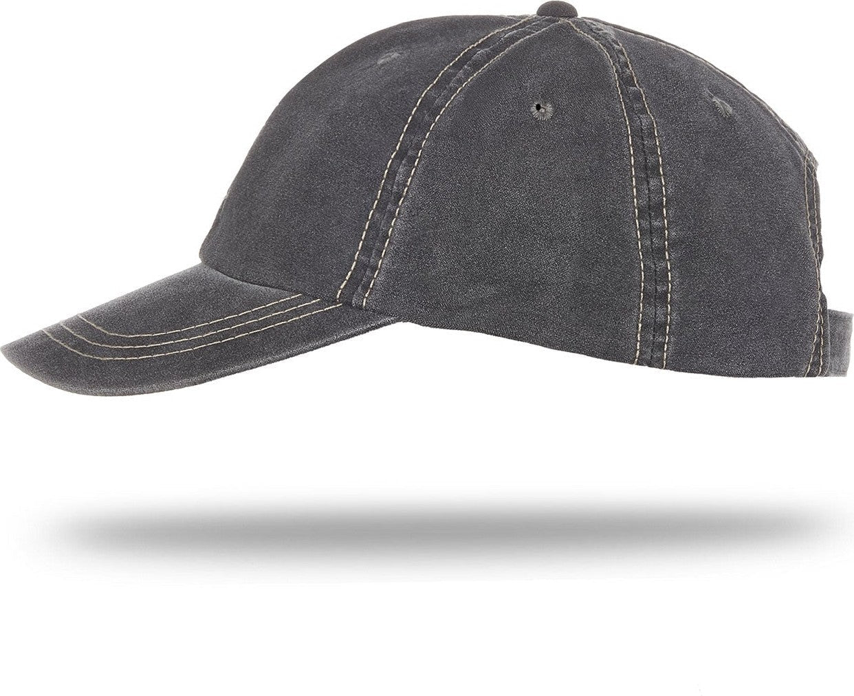 Cobra Cap Wc-6 6 Panel Weathered Washed - Charcoal