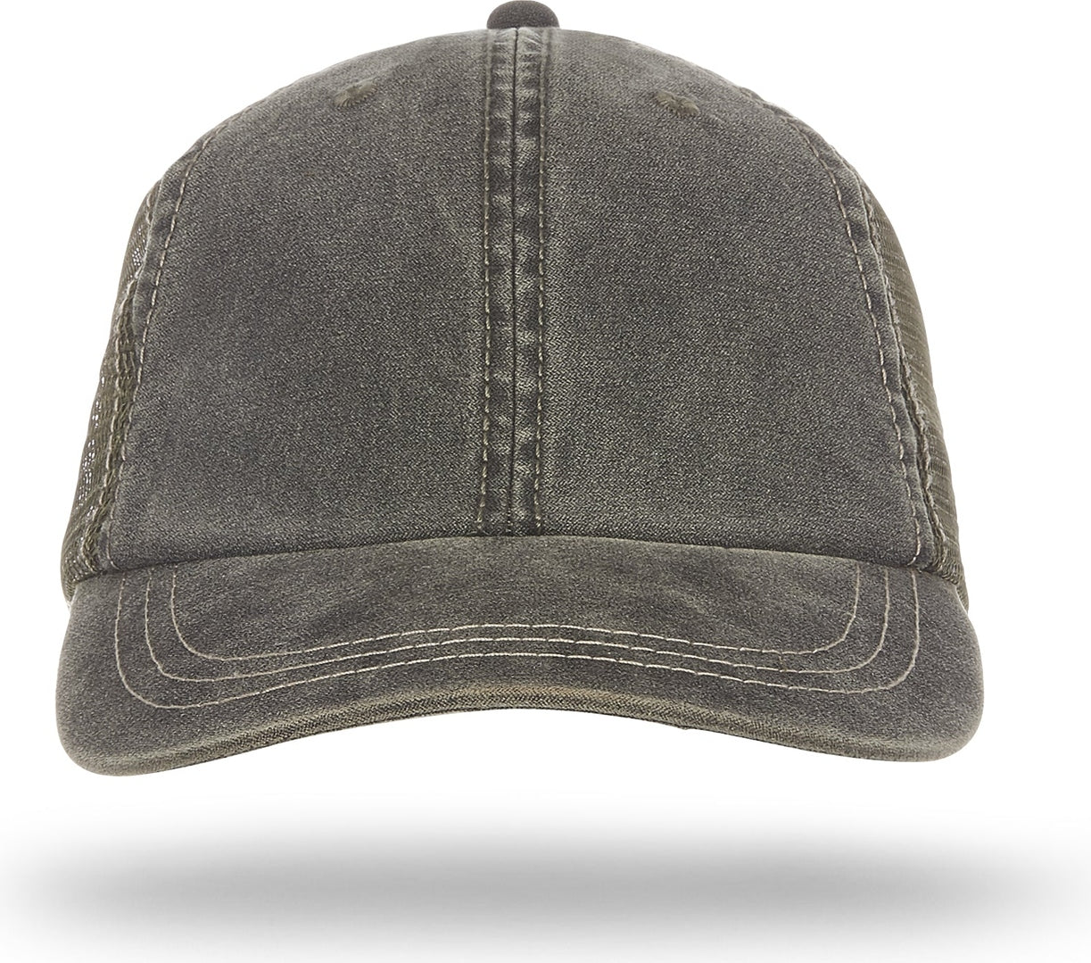 Cobra Cap Wc-m 6 Panel Weatherwashed with - Army Green