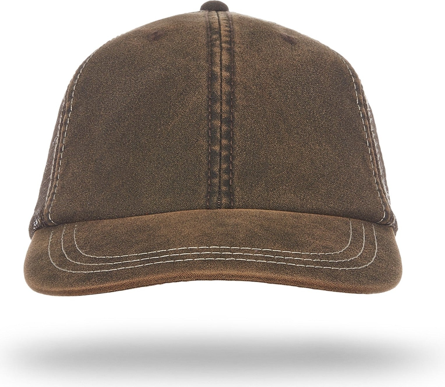 Cobra Cap Wc-m 6 Panel Weatherwashed with - Brown